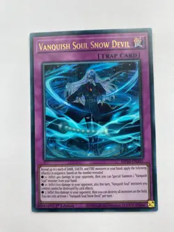 MP24-EN245 Vanquish Soul Snow Devil Ultra Rare 1st Edition YuGiOh Card - Image 1