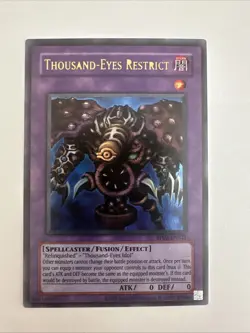 Yu-Gi-Oh! Thousand-Eyes Restrict RP02-EN021 - Ultra MISPRINT NAME NM 👁 - Image 1