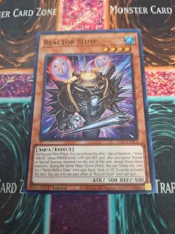 Yugioh Reactor Slime EGS1-EN020 Super Rare 1st Edition Near Mint - Image 1