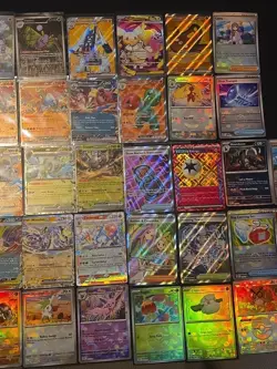 Huge 68 Card Modern Pokemon Lot- 4 Mega Attack Rares- 5 Ir's- 6 Full Art- Double - Image 4