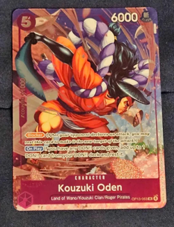 Kouzuki Oden OP13-063 Premium Card Collection Best Select Vol. 5 Eng One Piece - Image 1
