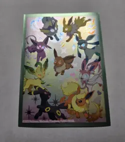 Prismatic Eeveelutions Eevee Individual Card Sleeves Pokemon Center (5 sleeves) - Image 2