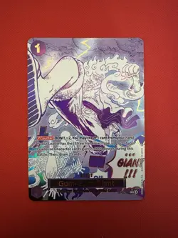 Gum-Gum Giant OP09-078 Luffy One Piece English Manga Card The Best vol.2 PRB-02 - Image 1