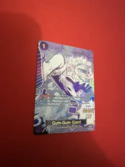 Gum-Gum Giant OP09-078 Luffy One Piece English Manga Card The Best vol.2 PRB-02 - Image 3