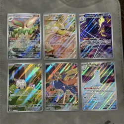 Pokemon IR Lot 6 Illustration Rare Full Art Cards NM Phantasmal Flames - Image 1