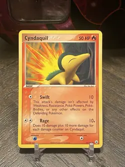 Cyndaquil 59/101 EX Hidden Legends Pokemon Card LP - Image 1