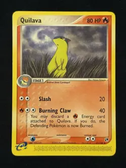 Pokemon Sandstorm Uncommon Card - Quilava 51/100 - Image 1
