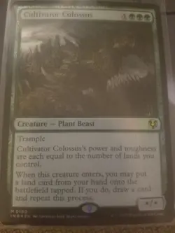 Cultivator Colossus, Mythic Rare, Innistrad Remastered, Magic The Gathering Card - Image 1