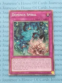 DOOD-EN079 Dominus Spiral Starlight Rare Yu-Gi-Oh Card 1st Edition New - Image 3