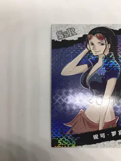 Nico Robin One Piece Collector Card Straw Hat Crew SSR OP-SSR-005 - Image 4