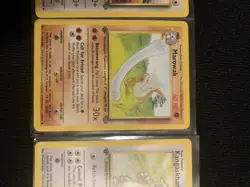 Pokemon TCG 1st Edition Jungle Set Tauros Marowak Kangaskhan Lot 3 Cards 1999 - Image 3