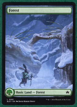 Forest (0281) - Bloomburrow (BLB) - Magic: The Gathering MTG Card - Image 1