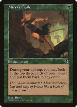 Tempest MTG 1 Mirri's Guile Magic Rare - Image 1