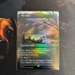 Mtg FOIL BORDERLESS The Shire UB The LotR Tales Of Middle-earth + Bonus Foils - Image 2