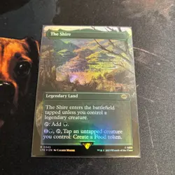 Mtg FOIL BORDERLESS The Shire UB The LotR Tales Of Middle-earth + Bonus Foils - Image 3