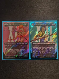 Fang, Fearless l'Cie + Vanille Cheerful l'Cie (Borderless) (Surge Foil) MELD FF - Image 1