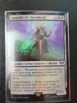 Imotekh the Stormlord Universes Beyond: Warhammer 40000 Foil NM MtG Magic - Image 1