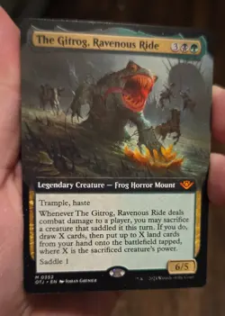 The Gitrog, Ravenous Ride (Extended Art) Outlaws of Thunder Junction Regular - Image 1