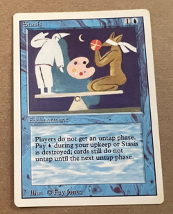 Stasis - Revised - MTG - Magic the Gathering - Image 2