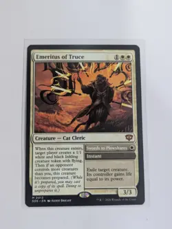 Emeritus of Truce #13 (NM) Secrets of Strixhaven SOS Magic MTG - Image 1