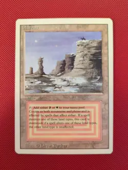 Plateau Revised LP Mtg Magic The Gathering - Image 1