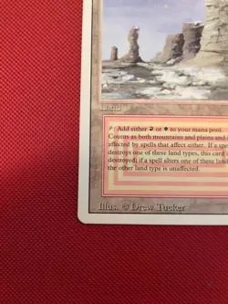 Plateau Revised LP Mtg Magic The Gathering - Image 2