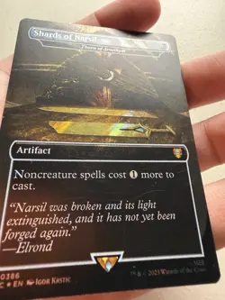 Shards of Narsil (Thorn of the Amethyst) Surge Foil-LOTR-MP - Image 3