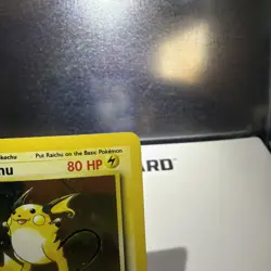 Raichu Base Set 2 Holo Rare 16/130 Pokemon Card - WOTC 1999 DMG - Image 4