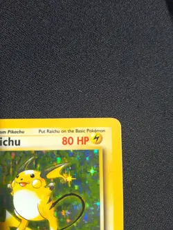 Pokemon TCG Raichu Base Set 14/102 Holo 1999-2000 Wizards Base Set Copyright... - Image 2