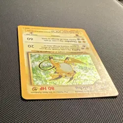 Pokemon Raichu Base Set Unlimited Holo Rare English 14/102 1999 Card - Image 4