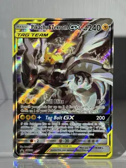 ⚡2016-19 Pokemon SM Black Star Promos Pikachu & Zekrom Tag Team #SM168 NEW MINT - Image 4