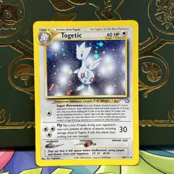 Pokemon 2001 Togetic Holo Rare Neo Genesis 016/111 LP + - Image 1