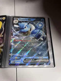 Pokemon 25th anniversary oversized card binder w/4 jumbo HOLO cards - Image 5