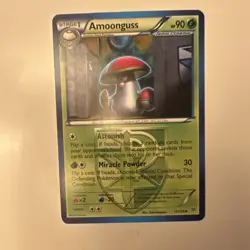 Pokemon Amoonguss Team Plasma Uncommon 13/135 Plasma Storm 2012 Stage 1 90 HP - Image 1