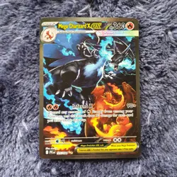 Pokemon TCG Mega Charizard X ex 125/094 Phantasmal Flames Holo SIR NM - Image 1