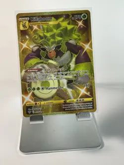 Pokemon Rillaboom Secret Rare Holo 197/189 Darkness Ablaze - Image 1