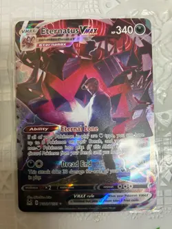 The Pokemon Company Eternatus VMAX Lost Origin TG22/30 Holo Ultra Rare Autograp… - Image 1