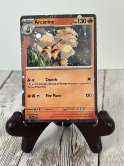 Arcanine SVP011, Black Star Promo, Pokemon, NM - Image 1