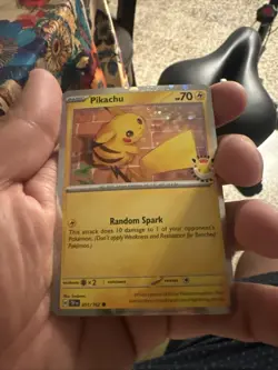 2026 Pokemon Day 30th Anniversary Pikachu 051 Stamped Promo w/ Swirl! - Image 1