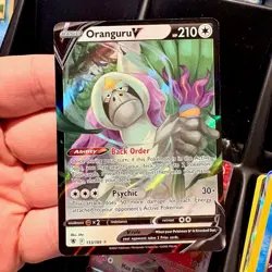 Pokemon Oranguru V 133/189 Astral Radiance Ultra Rare Full Art Holo 210 HP - Image 1