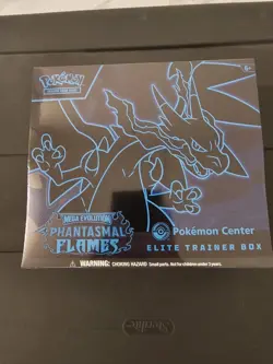 Mega Evolution Phantasmal Flames ETB (Pokemon Center Exclusive) NEW/SEALED - Image 1