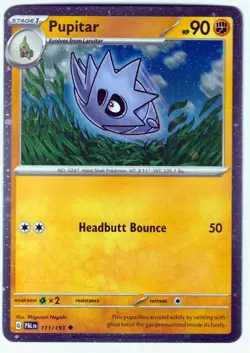 Pupitar Cosmo Foil Promo Pokemon TCG 111/193 NM Pokemon TCG - Image 1