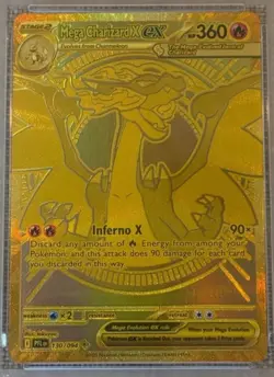 2025 POKEMON PFL EN-PHANTASMAL FLAMES MEGA HYPER RARE MEGA CHARIZARD X EX PSA 10 - Image 1