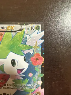 Shaymin EX RC21/RC25 Pokemon TCG Legendary Treasures DMG - Image 3