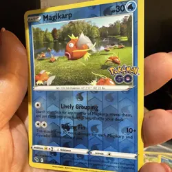 Pokemon TCG Magikarp Pokemon Go 021/078 Reverse Holo Common NM/M - Image 2