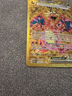Charizard ex - 228/197 Obsidian Flames Gold Pokemon NM/MINT - Image 5