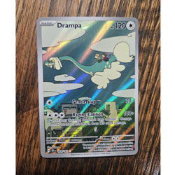 Pokemon Drampa Illustration Rare Full Art Holo SV05 Temporal Forces 184/162 - Image 1