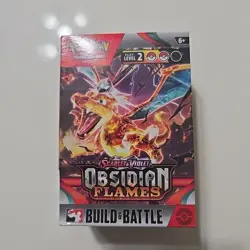 Pokemon Scarlet And Violet Obsidian Flames Build And Battle Box - NEW - Image 1