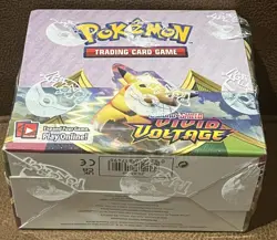 Pokemon Vivid Voltage Booster Box Sealed 36 Packs SWSH Pikachu Slight Loose Wrap - Image 1