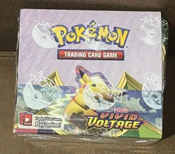Pokemon Vivid Voltage Booster Box Sealed 36 Packs SWSH Pikachu Slight Loose Wrap - Image 2
